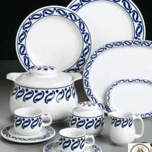 Vajilla 40 piezas Porcelana Pontesa Melide Sálvora