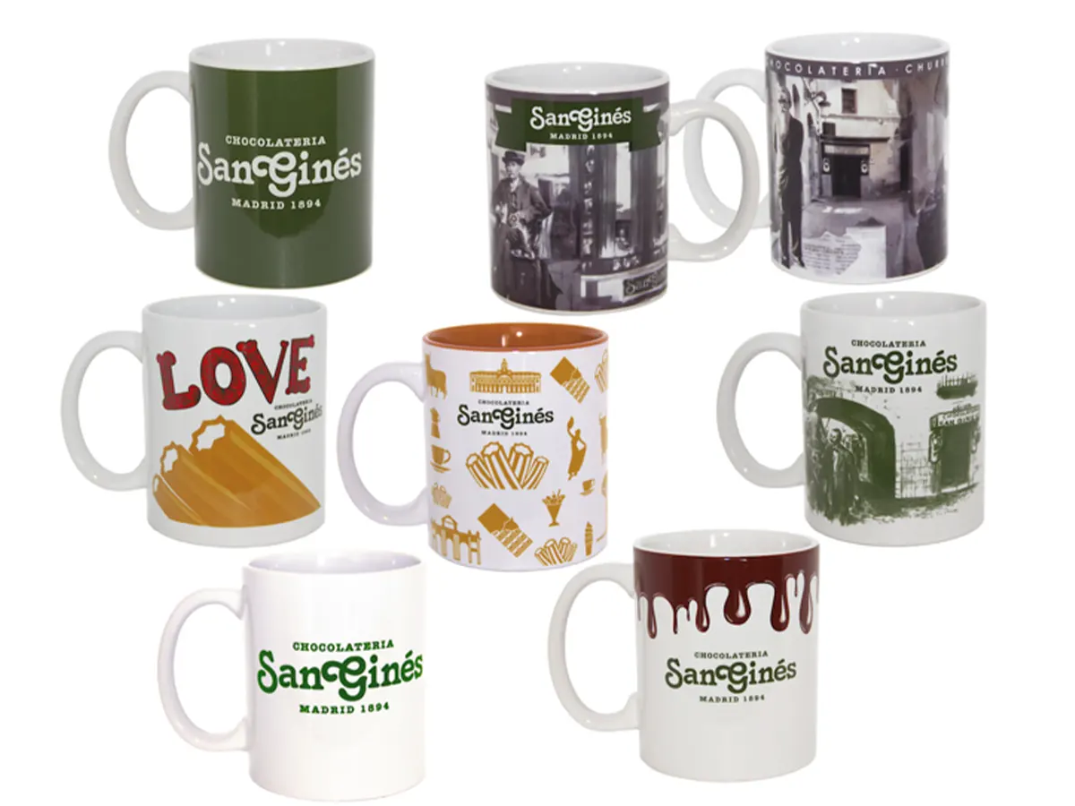 Tazas personalizadas para Cafetería San Ginés